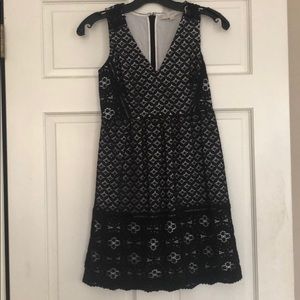 Ann Taylor LOFT Black Lace Dress
